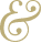 Stylized ampersand